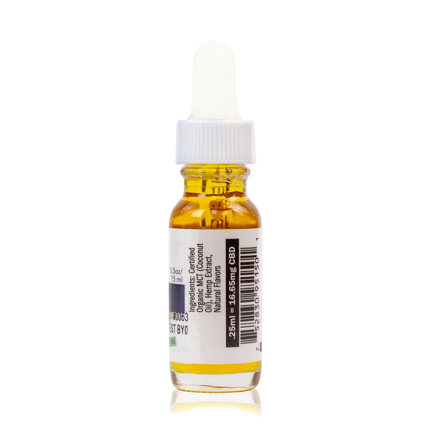 Fountain of Health CBD Oil 1,000mg, Tropical Mango, 0.5 Ounce