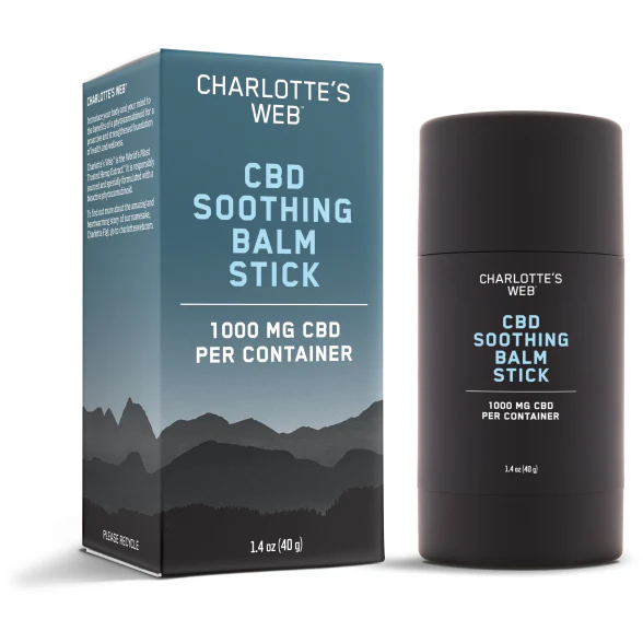 Charlotte's Web CBD Soothing Balm Stick 1000 mg 1.4 oz (40g)