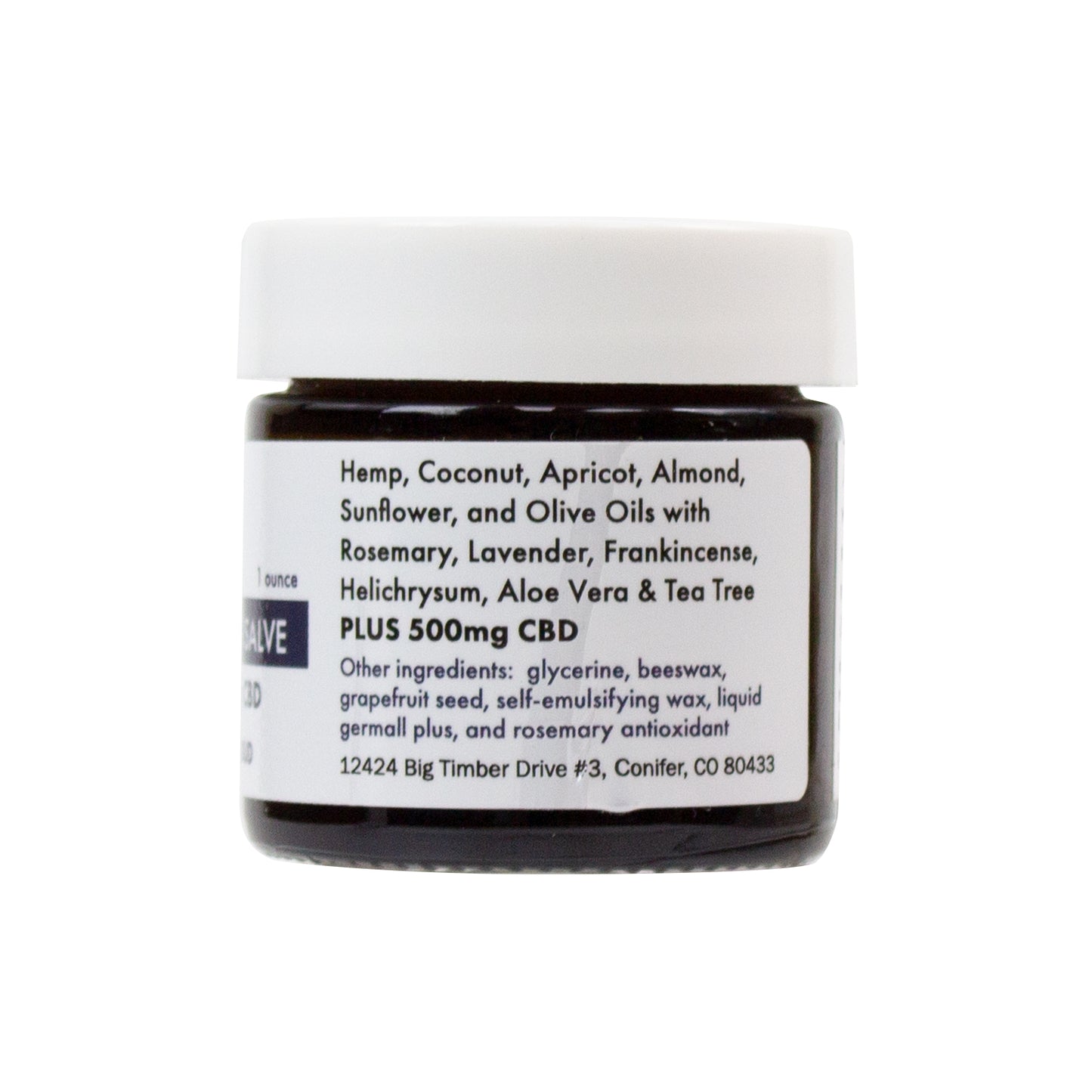 Fountain Of Health CBD Oil Skin Soothing Salve 1 Oz 500 Mg