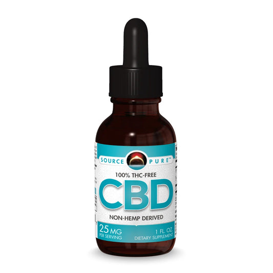 Clearance! SourcePure CBD 25mg 1 fl oz Liquid Best By 11/2020