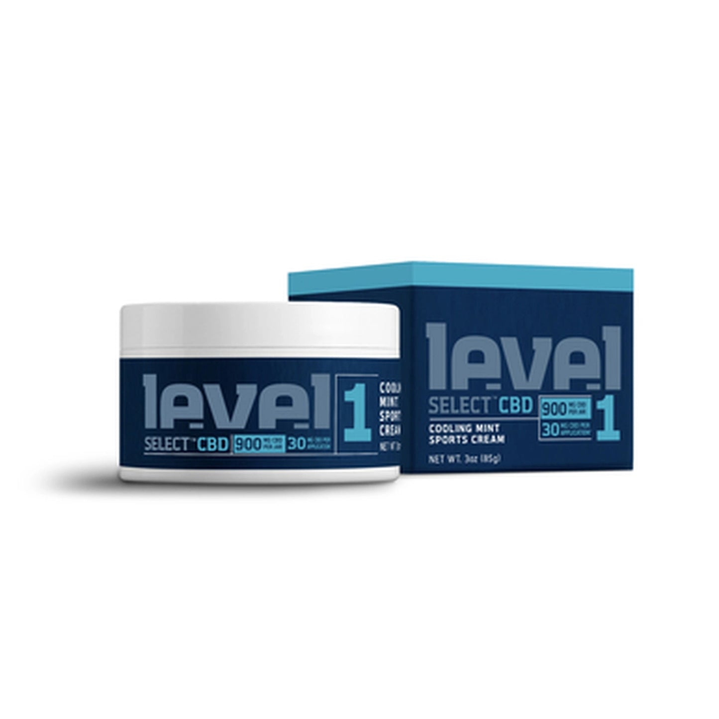Level Select Cream Level 1 Mint 900mg 3oz